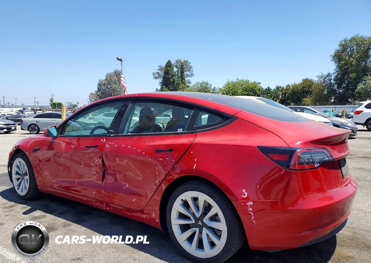 2022 Tesla Model 3 VIN:5YJ3E1EB8NF271878 - 2