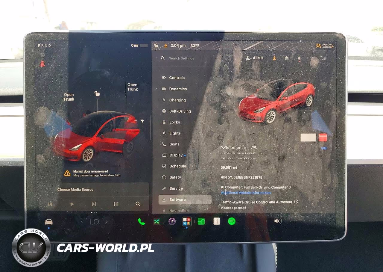 2022 Tesla Model 3 VIN:5YJ3E1EB8NF271878 - 9