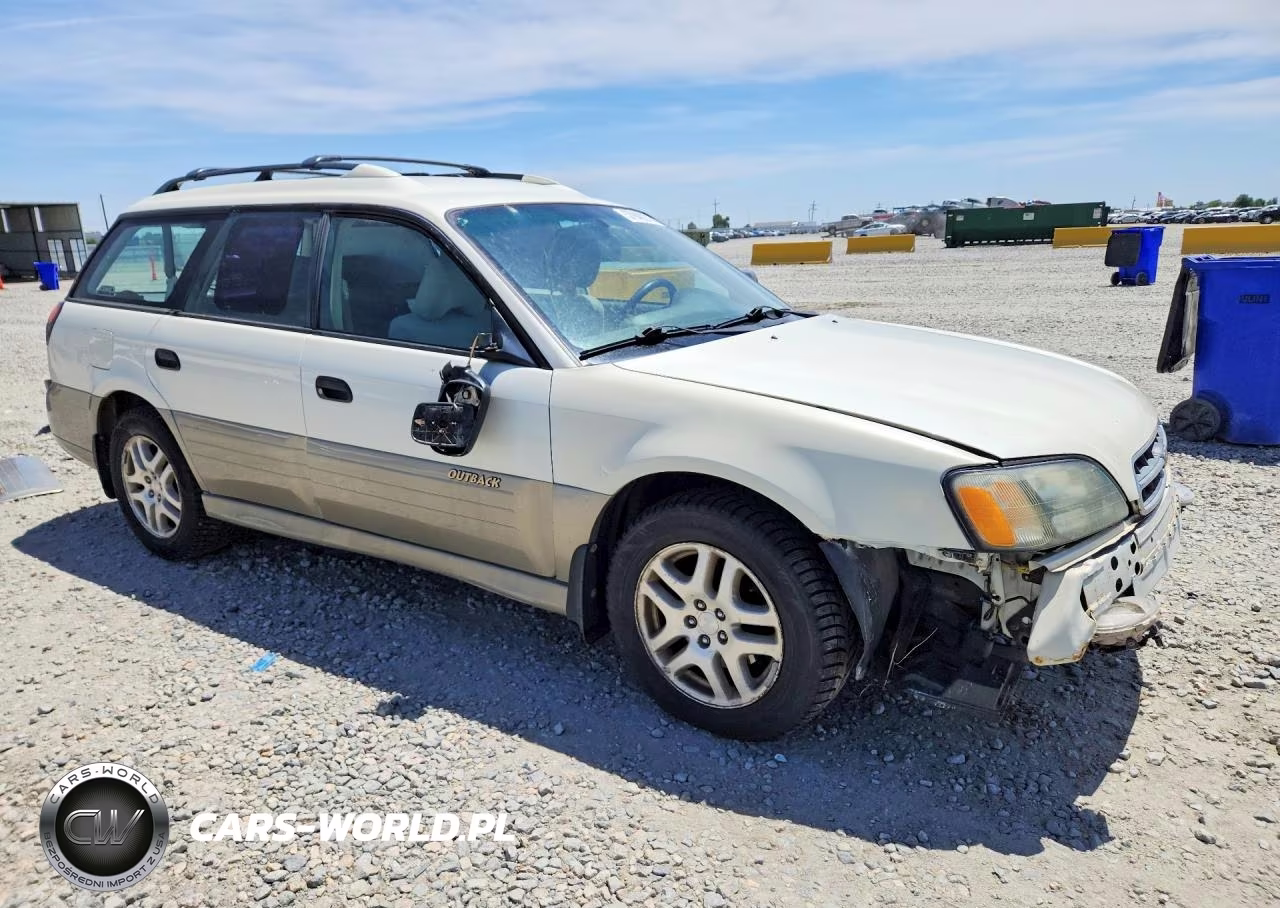 2002 Subaru Legacy Outback Awp VIN:4S3BH675226611069 - 4