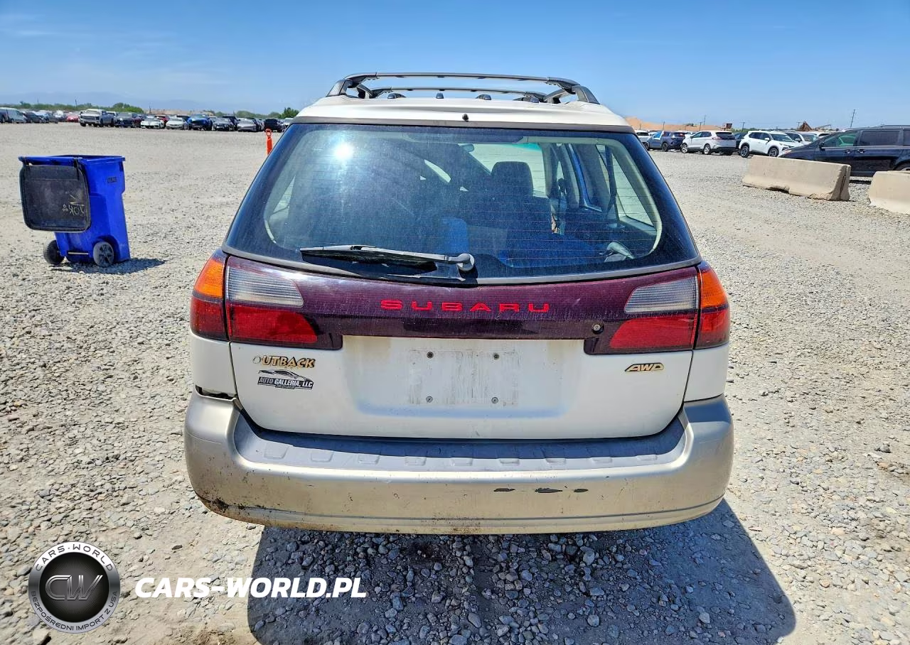 2002 Subaru Legacy Outback Awp VIN:4S3BH675226611069 - 6