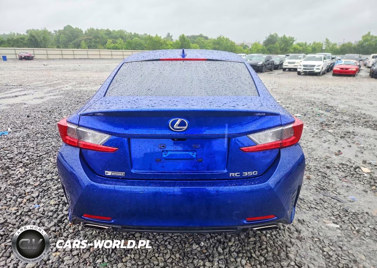 2015 Lexus Rc 350 VIN:JTHHE5BC6F5010955 - 6