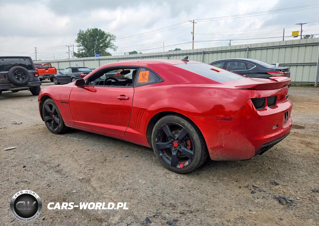 2011 Chevrolet Camaro Lt VIN:2G1FB1ED3B9139451 - 2