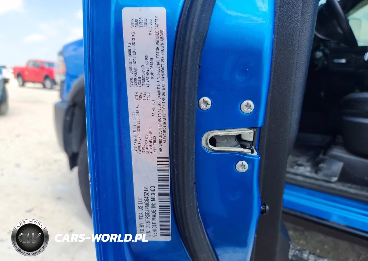 2021 Ram 2500 Powerwagon VIN:3C6TR5EJ2MG645212 - 12