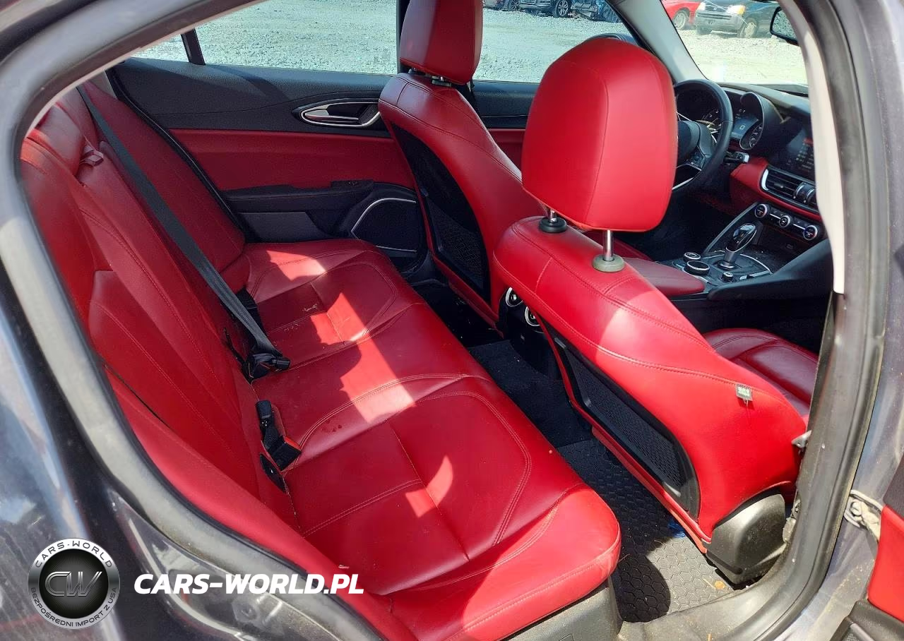 2018 Alfa Romeo Giulia Q4 VIN:ZARFAEDN7J7566715 - 10