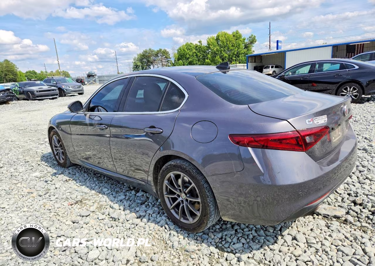 2018 Alfa Romeo Giulia Q4 VIN:ZARFAEDN7J7566715 - 2
