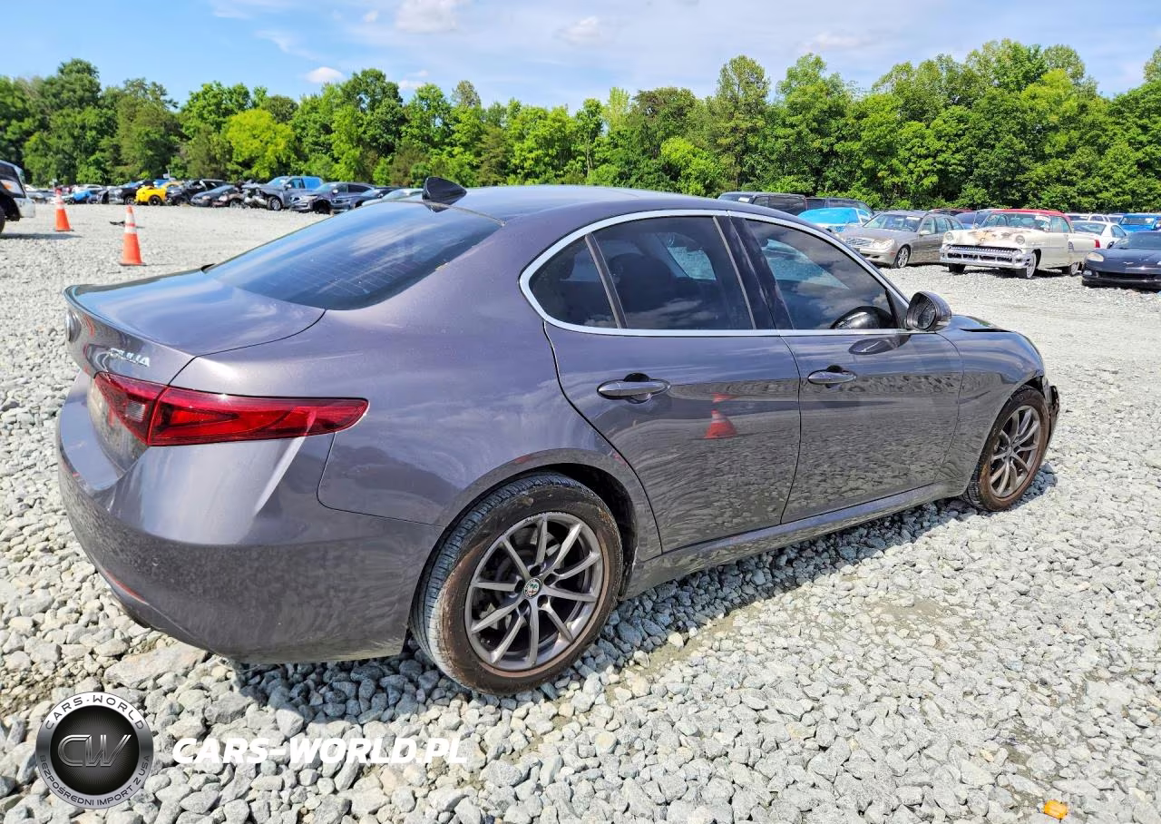 2018 Alfa Romeo Giulia Q4 VIN:ZARFAEDN7J7566715 - 3