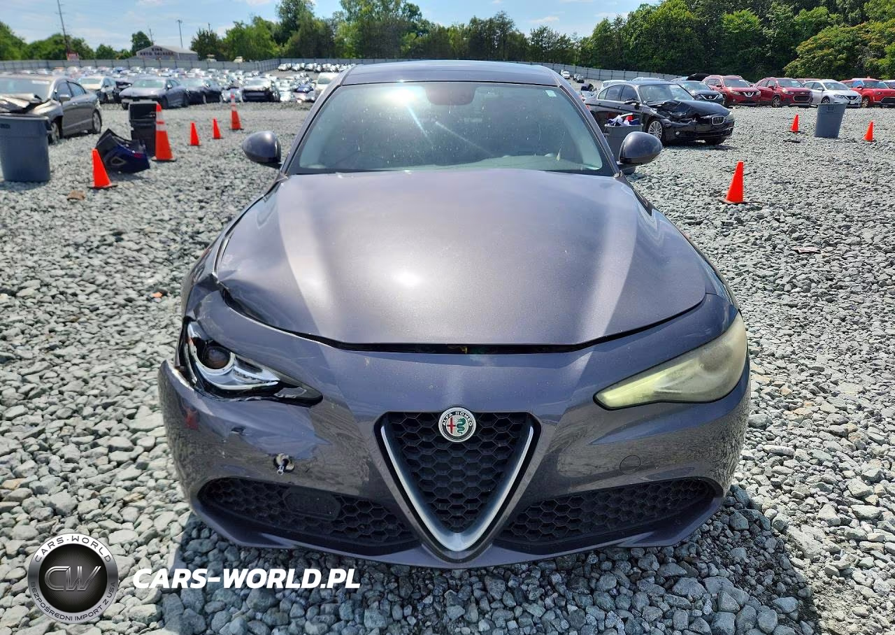 2018 Alfa Romeo Giulia Q4 VIN:ZARFAEDN7J7566715 - 5