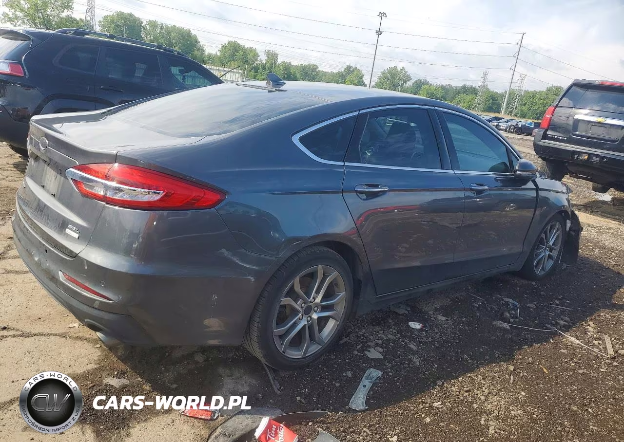 2019 Ford Fusion Sel VIN:3FA6P0CD0KR140580 - 3