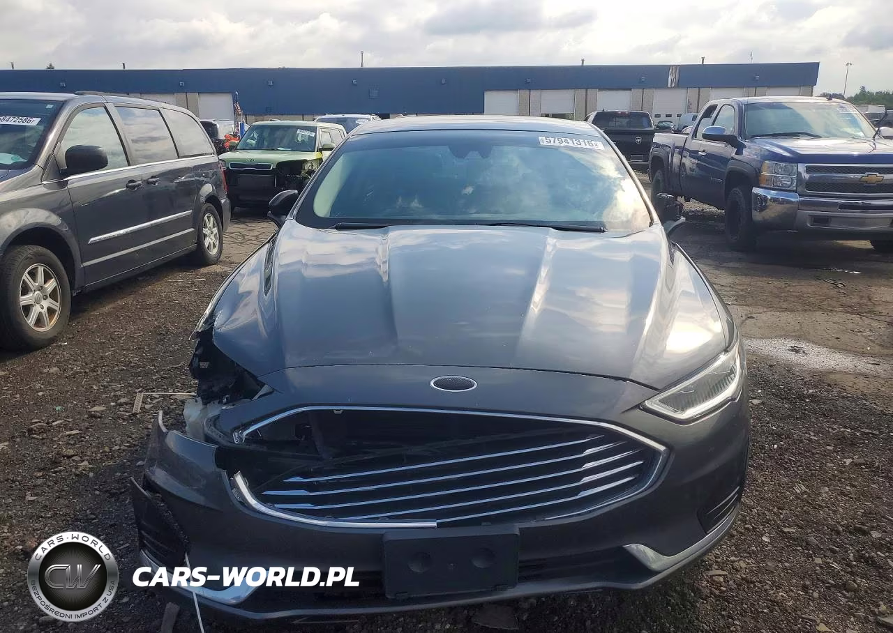 2019 Ford Fusion Sel VIN:3FA6P0CD0KR140580 - 5