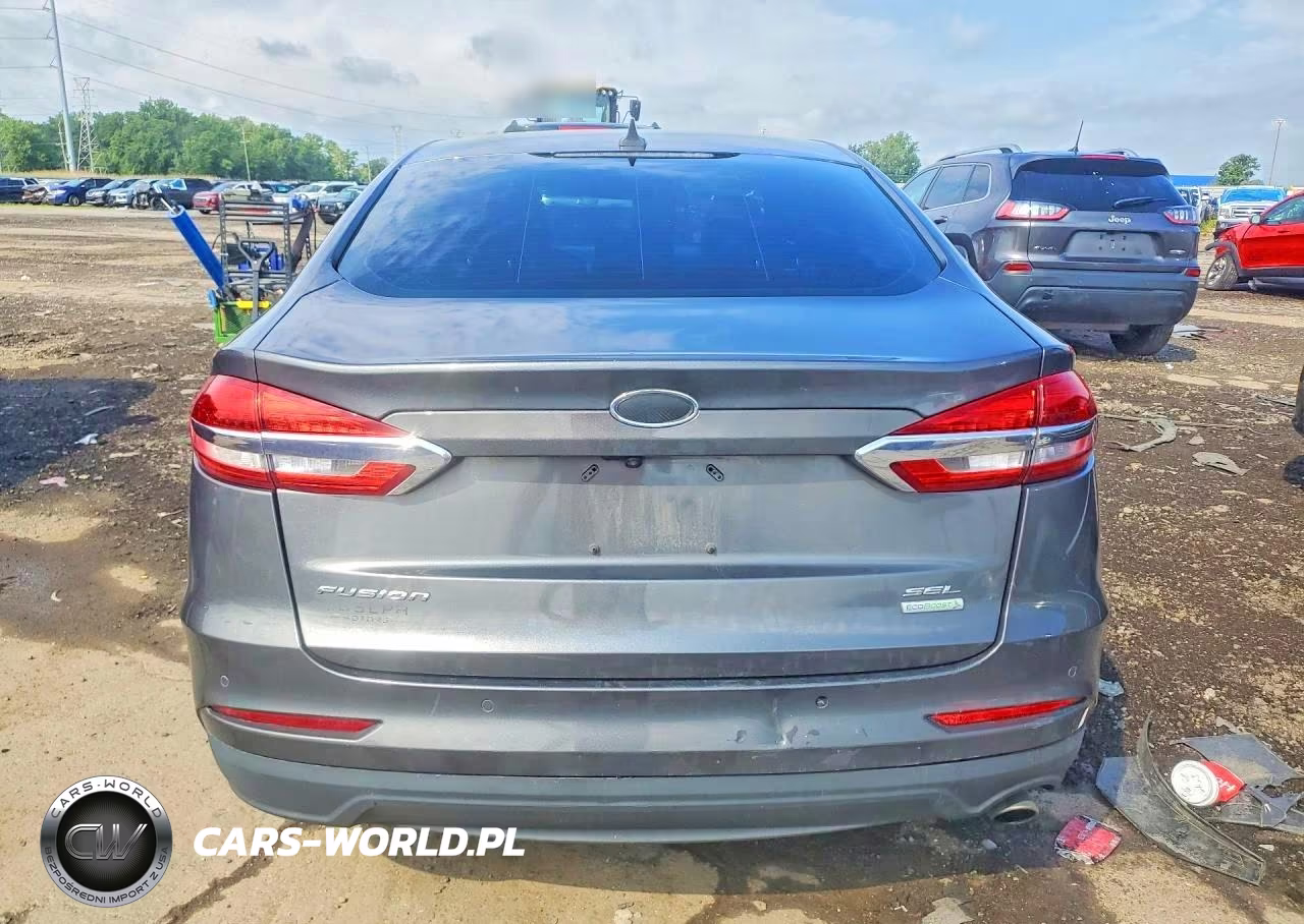 2019 Ford Fusion Sel VIN:3FA6P0CD0KR140580 - 6