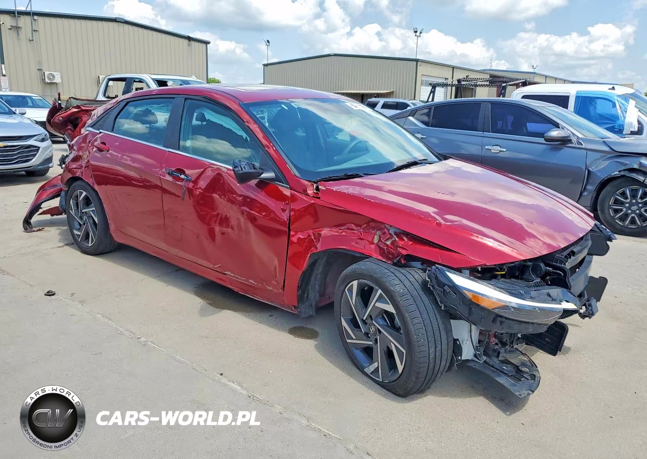 2025 Hyundai Elantra Sel VIN:KMHLS4DG3SU971488 - 4