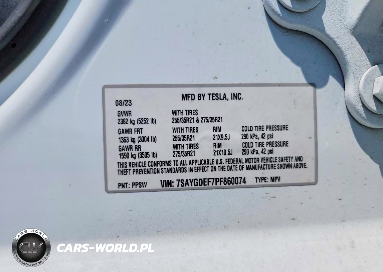 2023 Tesla Model Y VIN:7SAYGDEF7PF860074 - 12