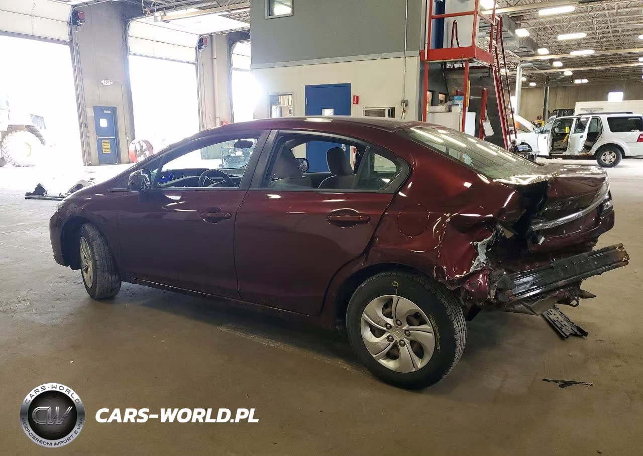 2013 Honda Civic Lx VIN:19XFB2F53DE029492 - 2