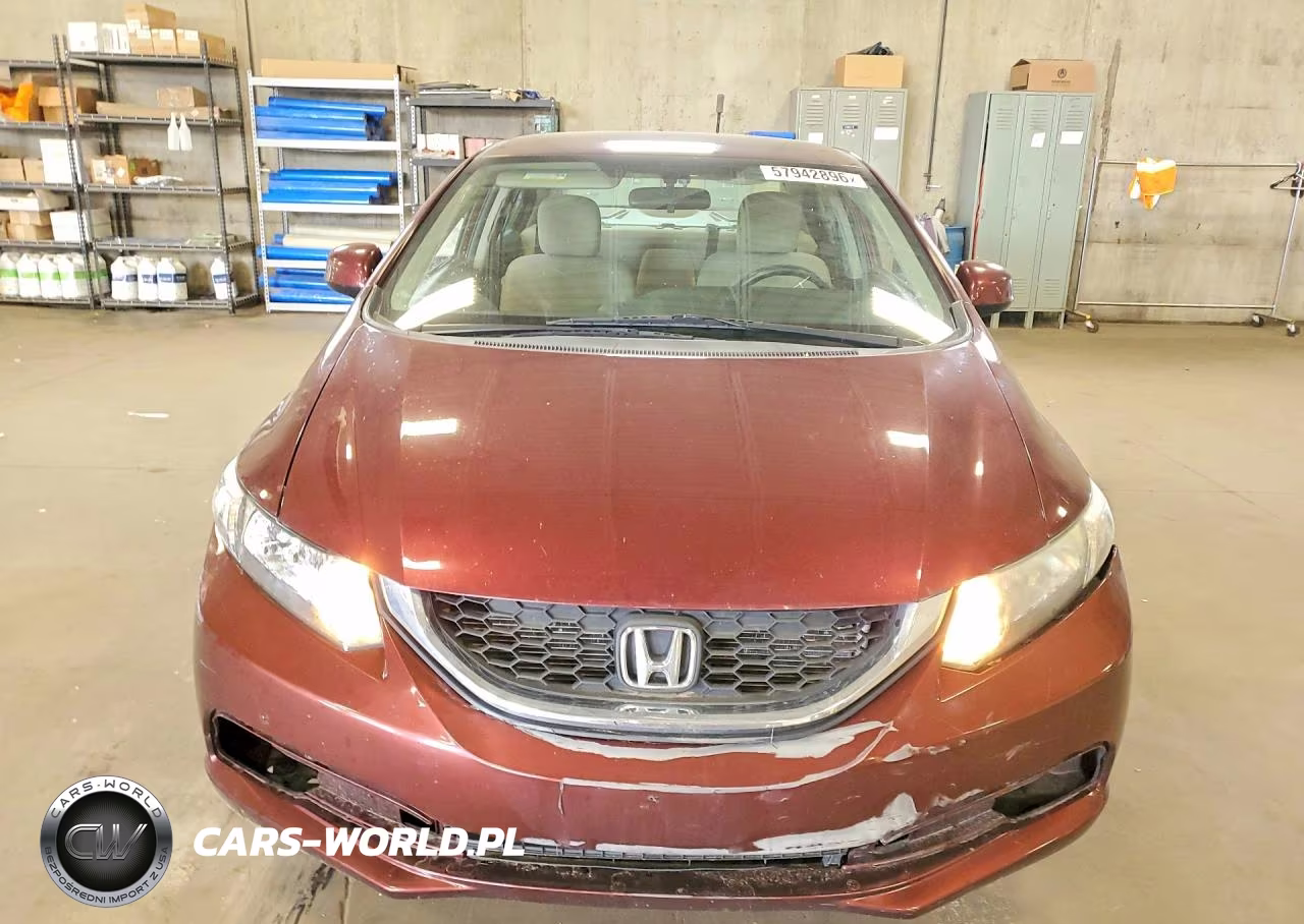 2013 Honda Civic Lx VIN:19XFB2F53DE029492 - 5
