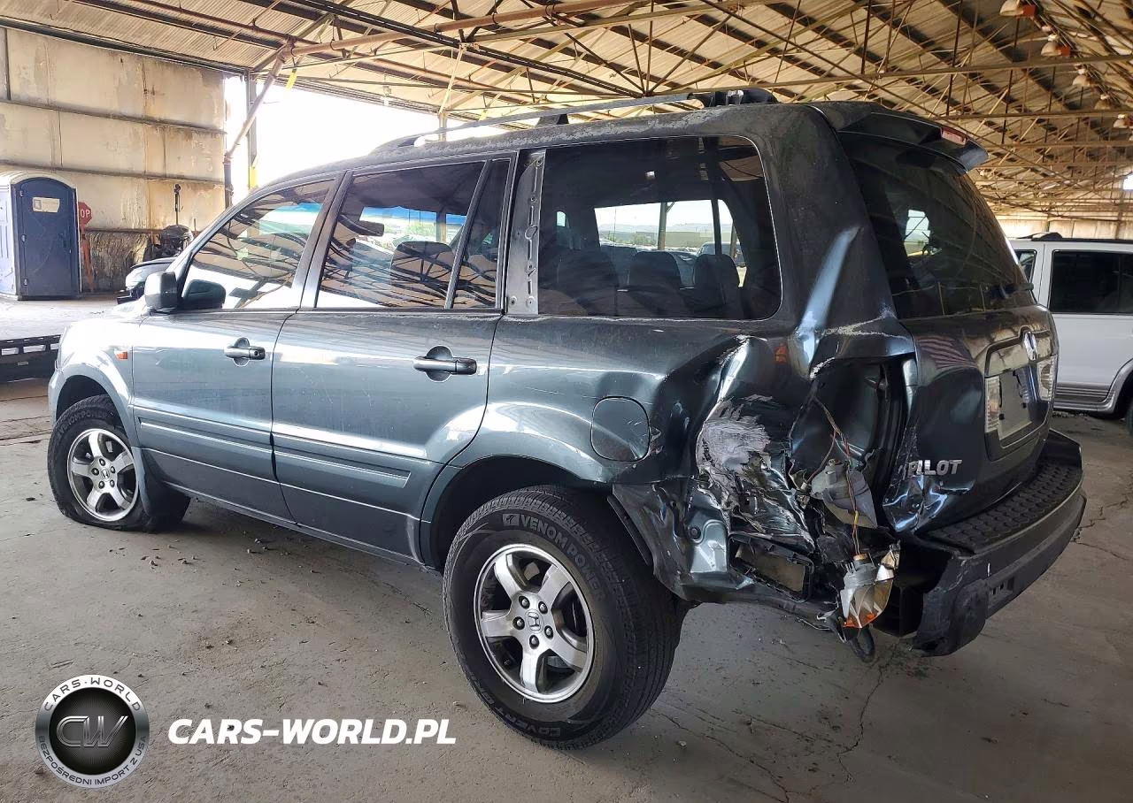 2006 Honda Pilot Ex VIN:5FNYF28536B001263 - 2