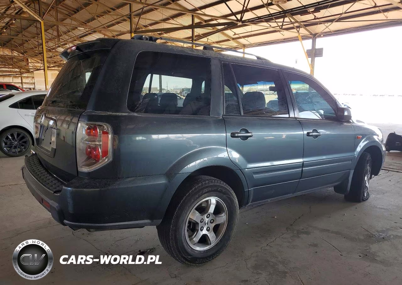 2006 Honda Pilot Ex VIN:5FNYF28536B001263 - 3