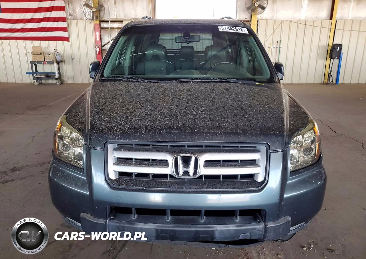 2006 Honda Pilot Ex VIN:5FNYF28536B001263 - 5