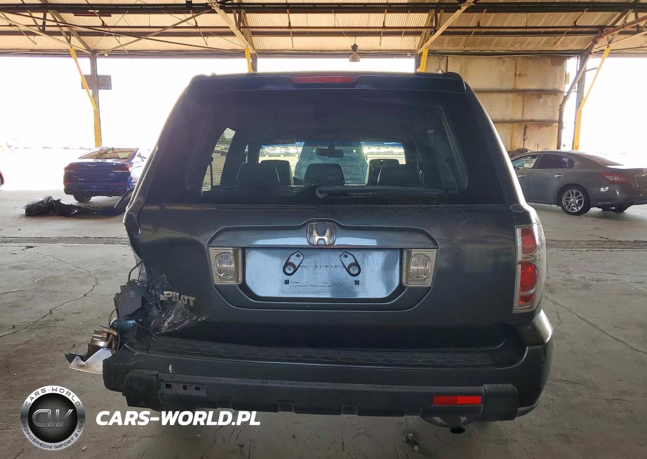 2006 Honda Pilot Ex VIN:5FNYF28536B001263 - 6