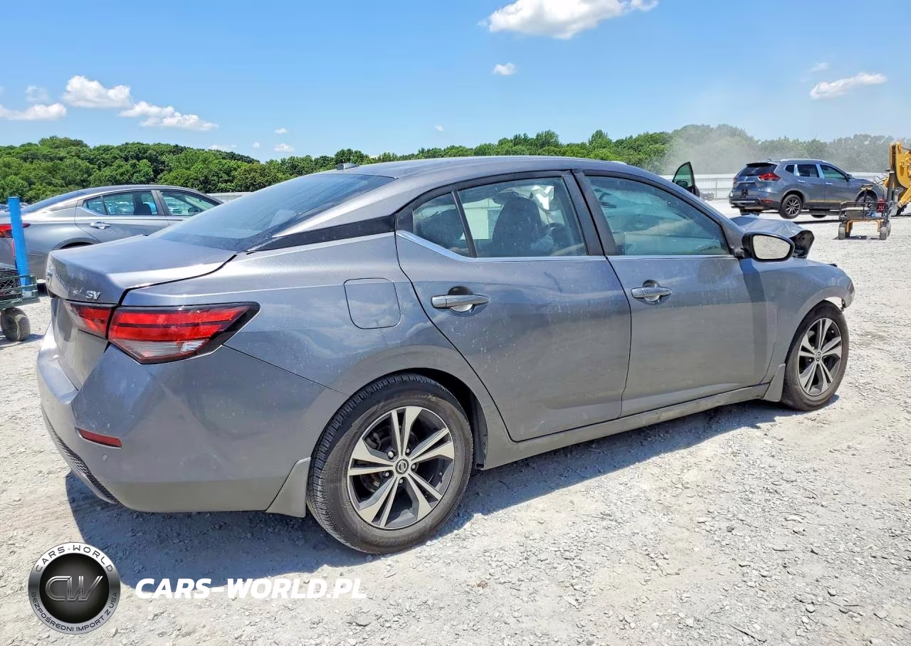 2020 Nissan Sentra Sv VIN:3N1AB8CV7LY249607 - 3