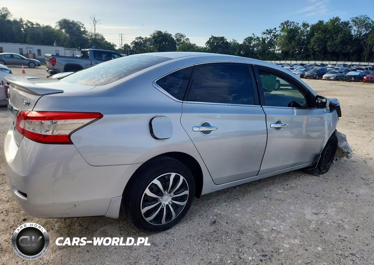 2013 Nissan Sentra Sv VIN:1N4AB7APXDN900504 - 3