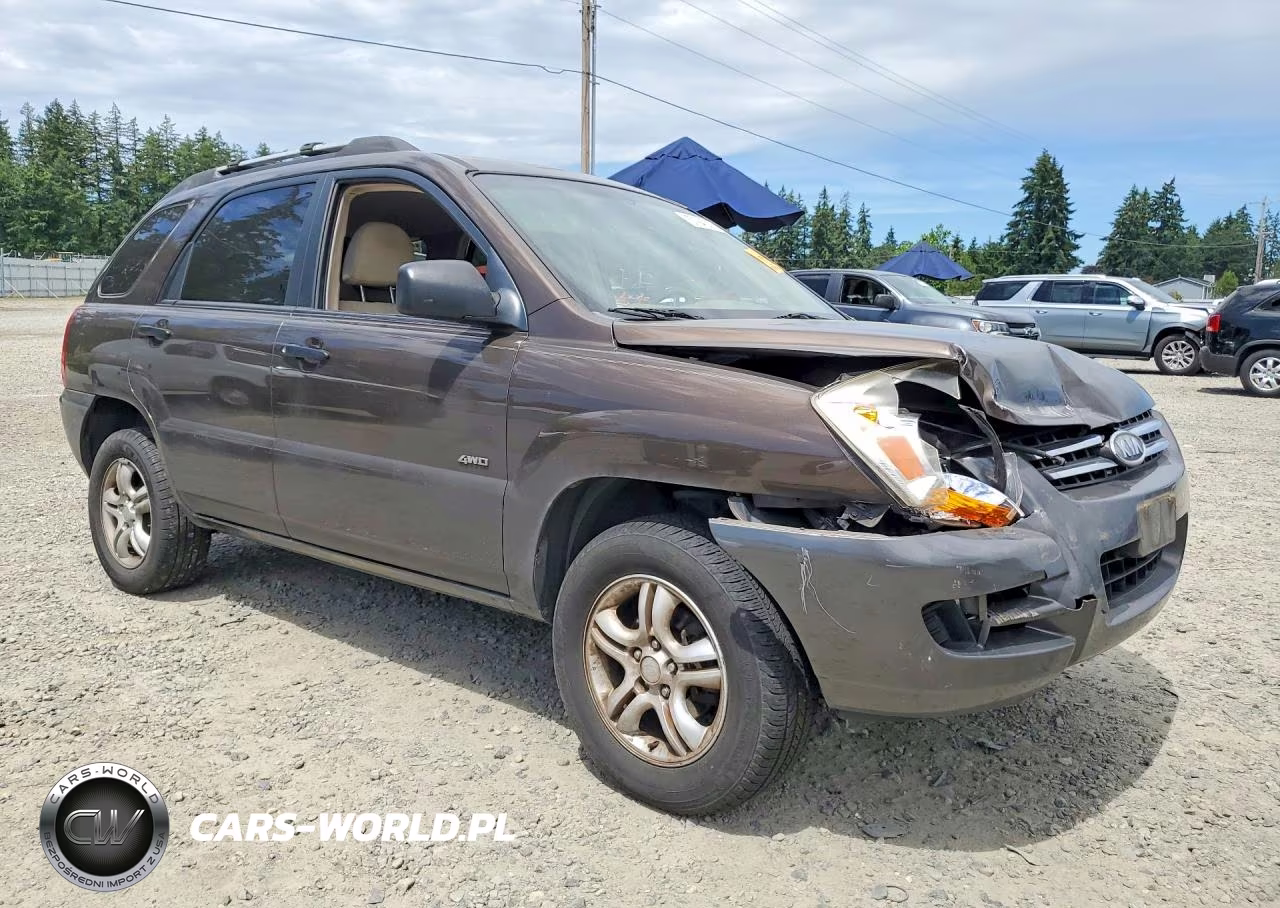 2007 Kia Sportage Lx VIN:KNDJE723077422065 - 4