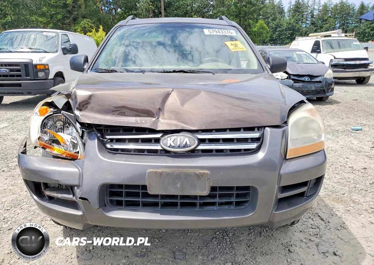2007 Kia Sportage Lx VIN:KNDJE723077422065 - 5