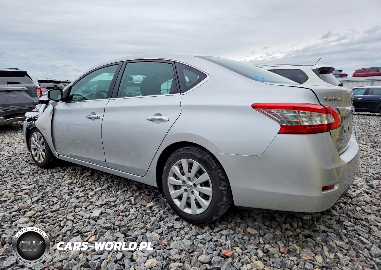 2014 Nissan Sentra Sv VIN:3N1AB7AP8EL656317 - 2