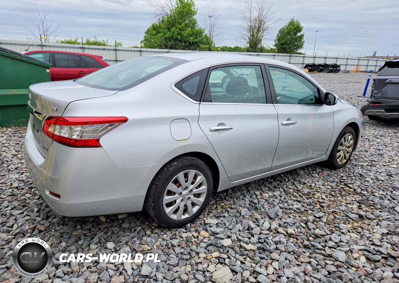 2014 Nissan Sentra Sv VIN:3N1AB7AP8EL656317 - 3