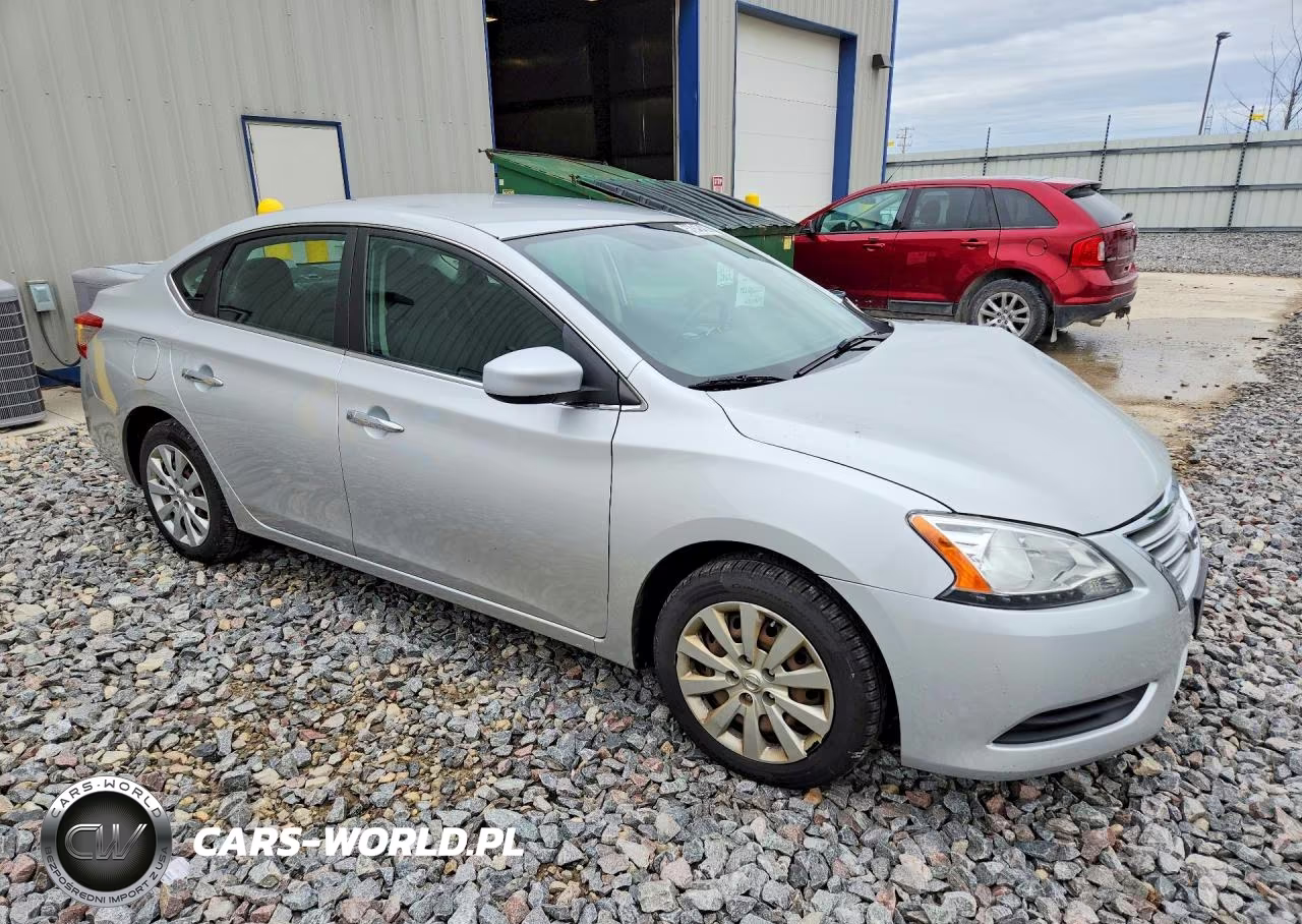 2014 Nissan Sentra Sv VIN:3N1AB7AP8EL656317 - 4