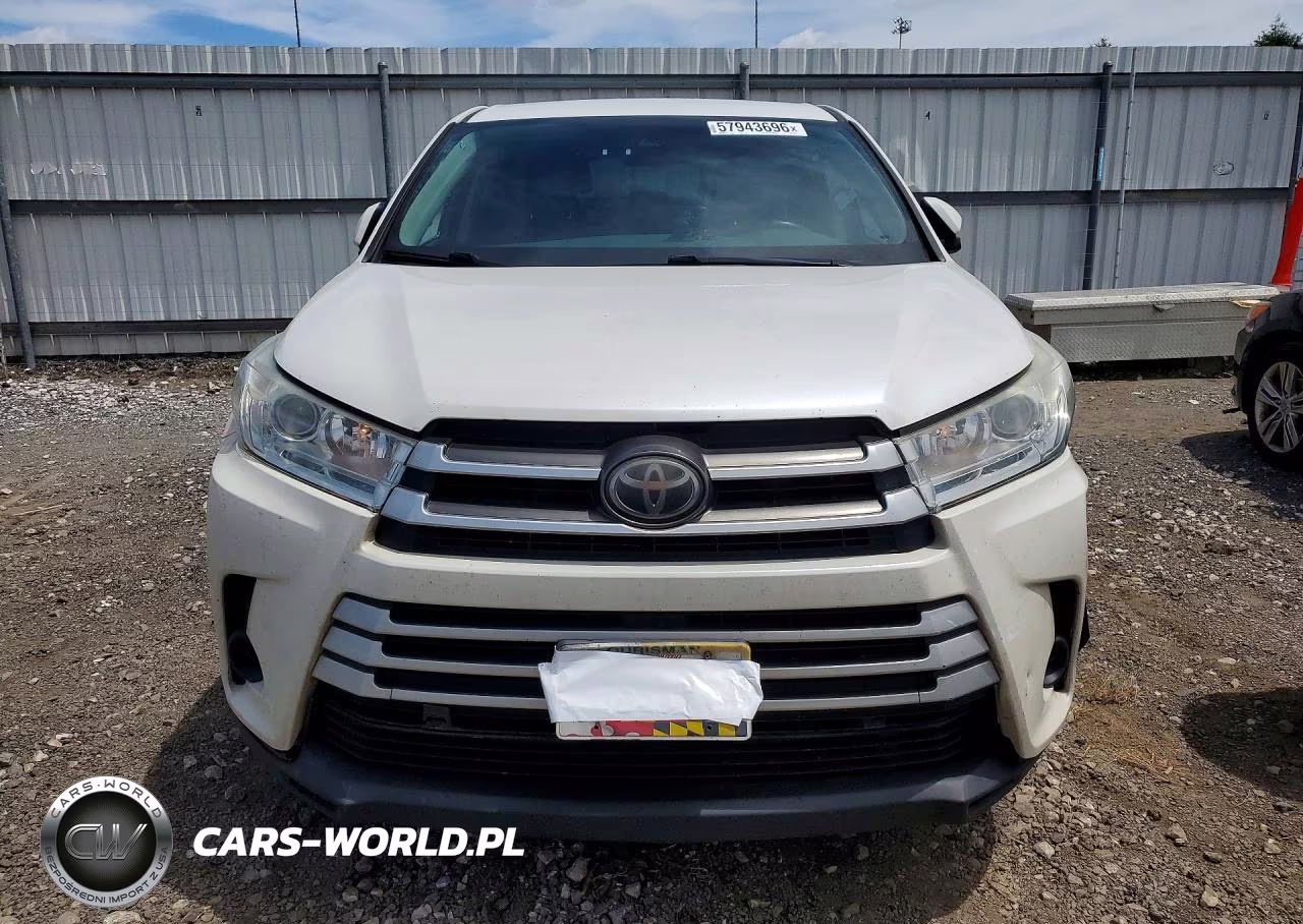 2017 Toyota Highlander Le VIN:5TDBZRFH8HS459267 - 5