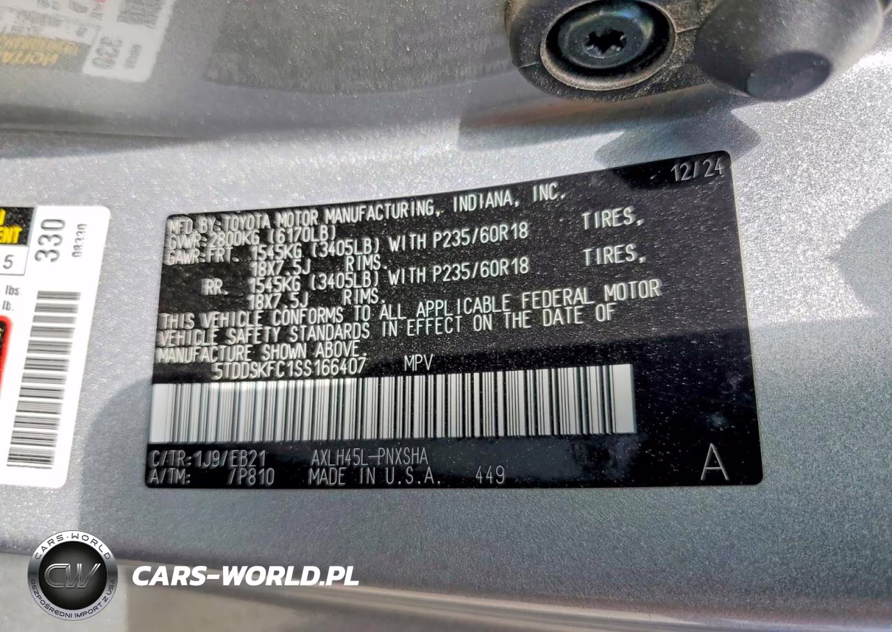 2025 Toyota Sienna Xse VIN:5TDDSKFC1SS166407 - 13