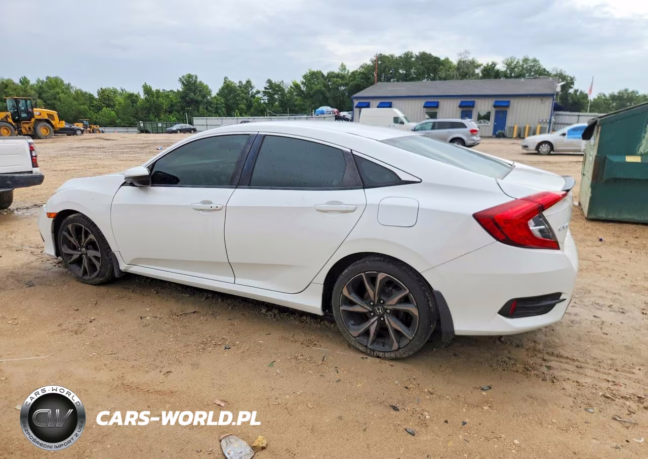 2020 Honda Civic Sport VIN:19XFC2F80LE025891 - 2