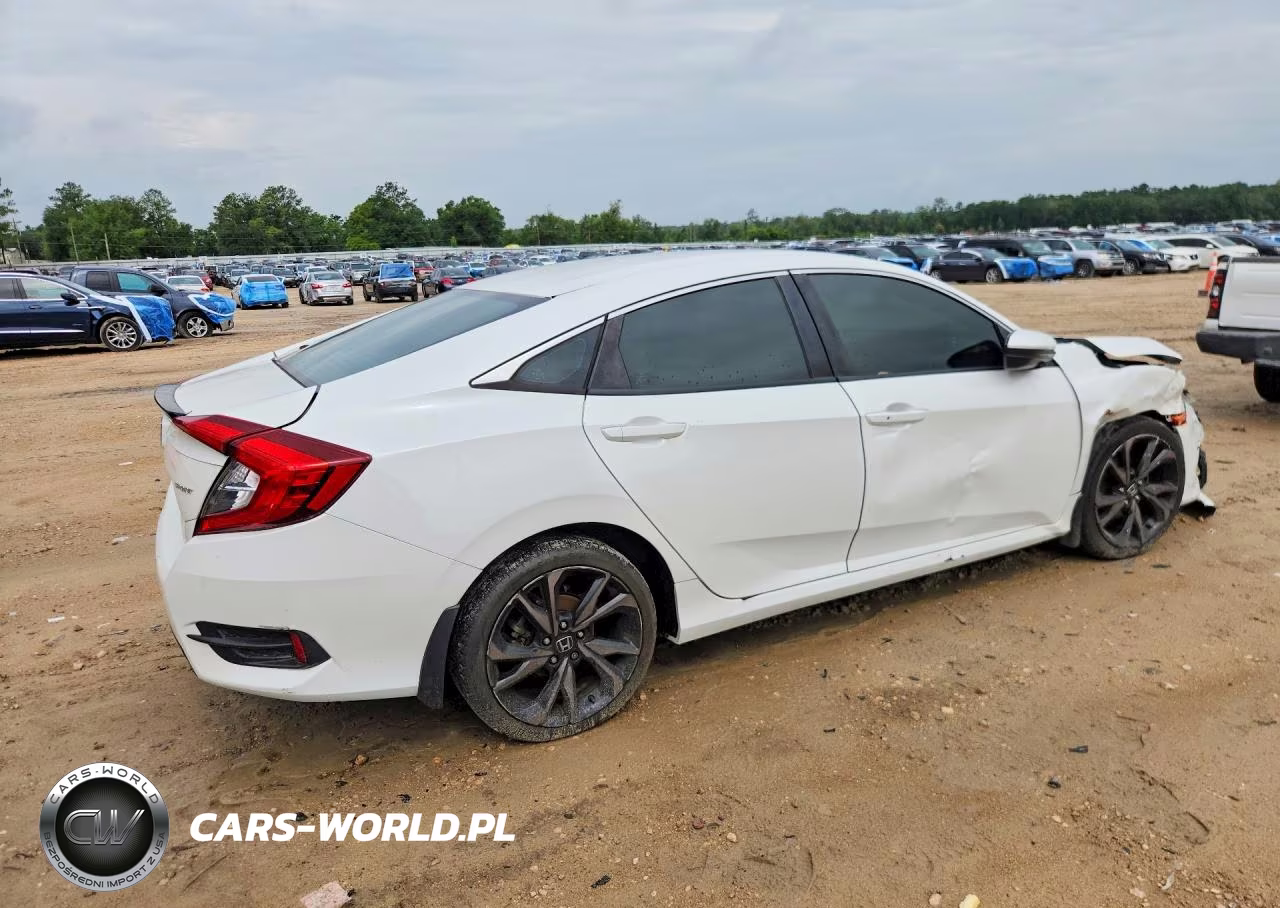 2020 Honda Civic Sport VIN:19XFC2F80LE025891 - 3