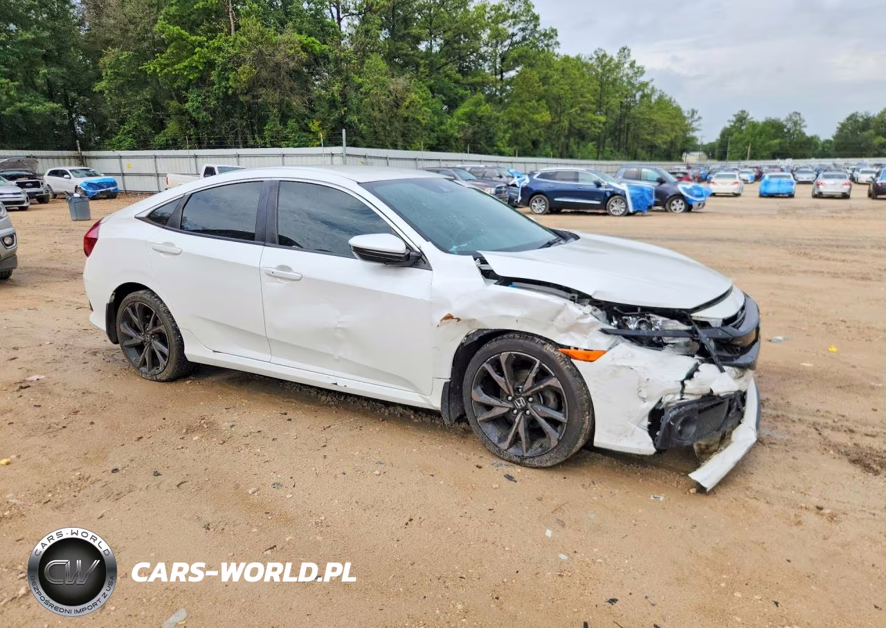 2020 Honda Civic Sport VIN:19XFC2F80LE025891 - 4