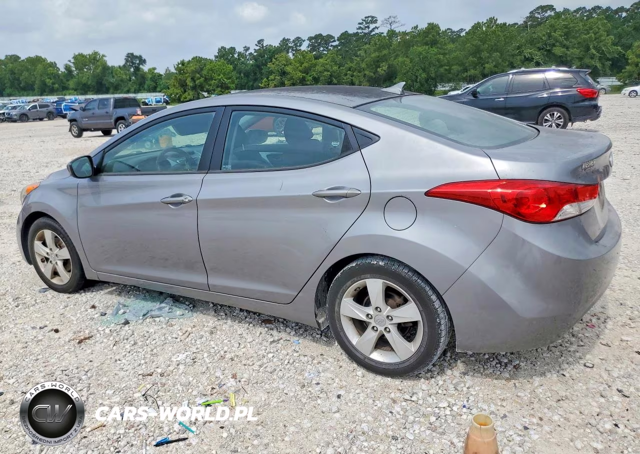 2011 Hyundai Elantra Gls VIN:KMHDH4AE2BU106713 - 2