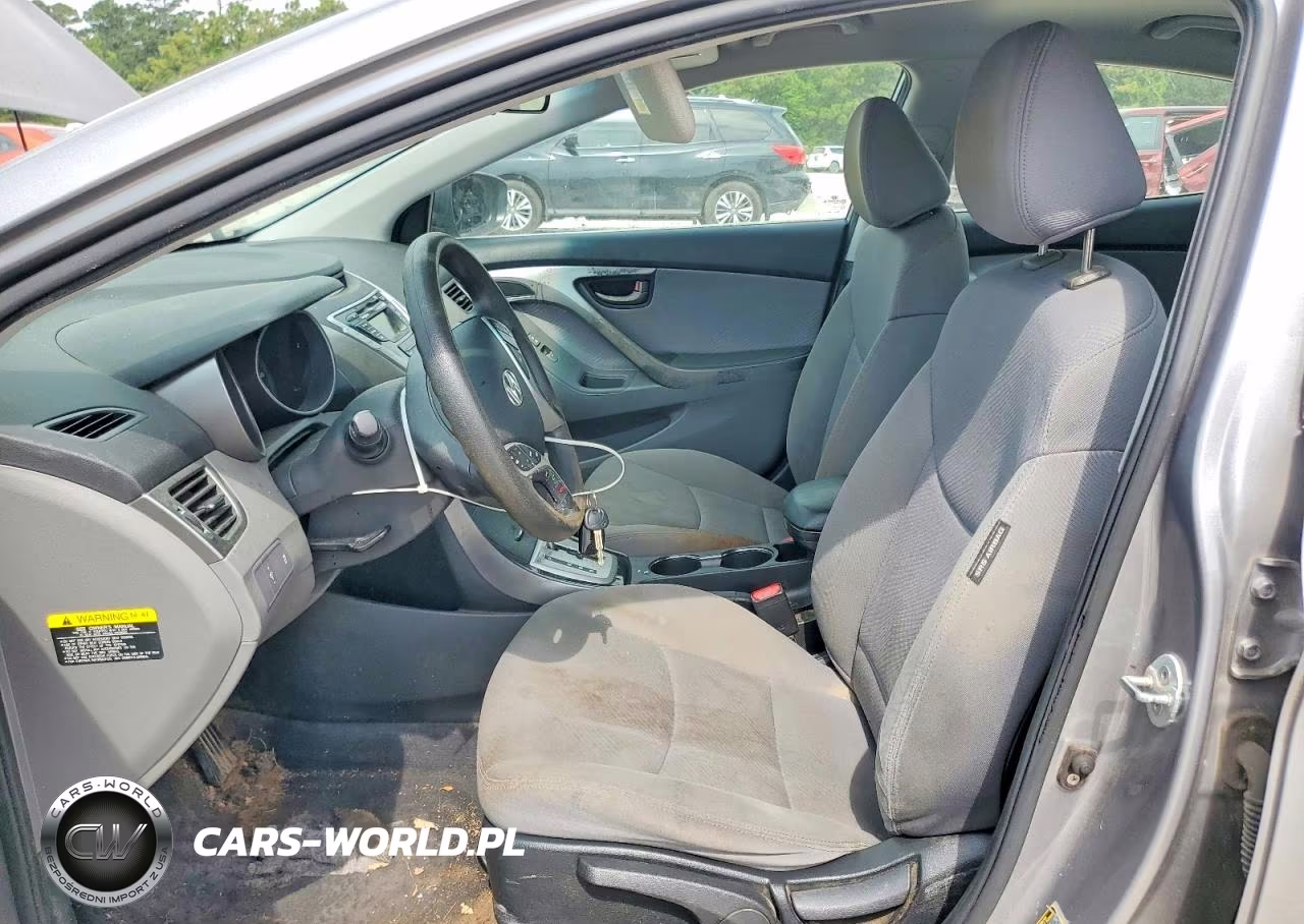 2011 Hyundai Elantra Gls VIN:KMHDH4AE2BU106713 - 7