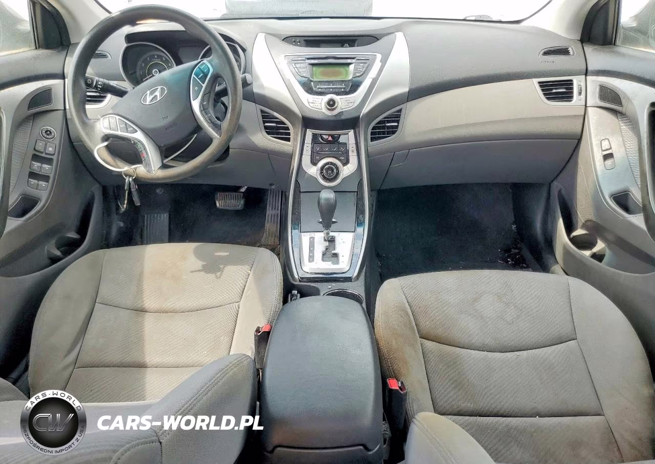 2011 Hyundai Elantra Gls VIN:KMHDH4AE2BU106713 - 8