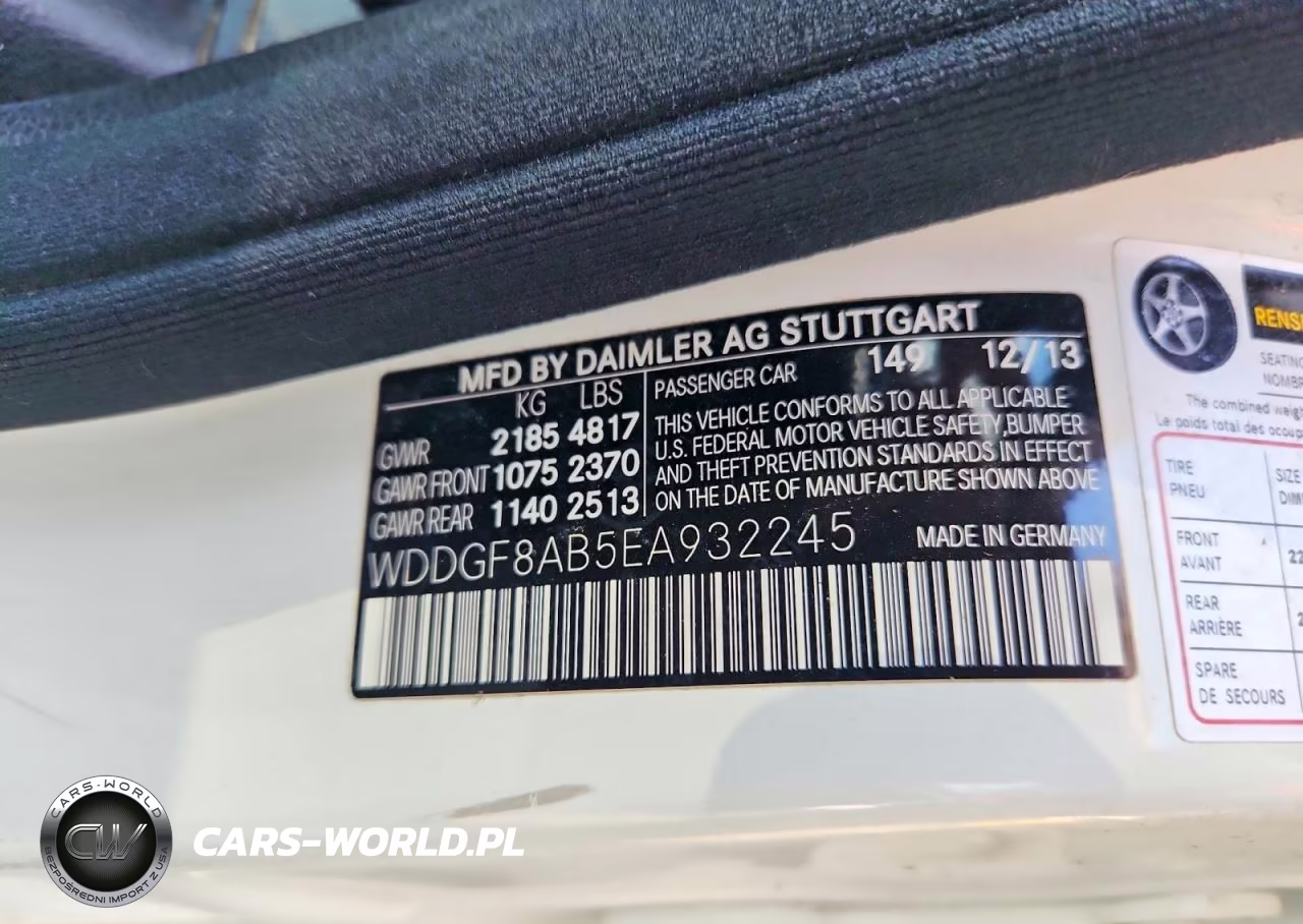 2014 Mercedes-Benz C 300 4Matic VIN:WDDGF8AB5EA932245 - 12