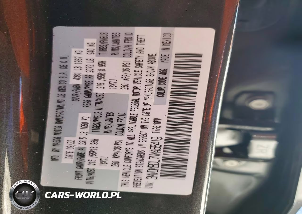 2022 Mazda Cx-30 Premium VIN:3MVDMBDL7NM455419 - 13