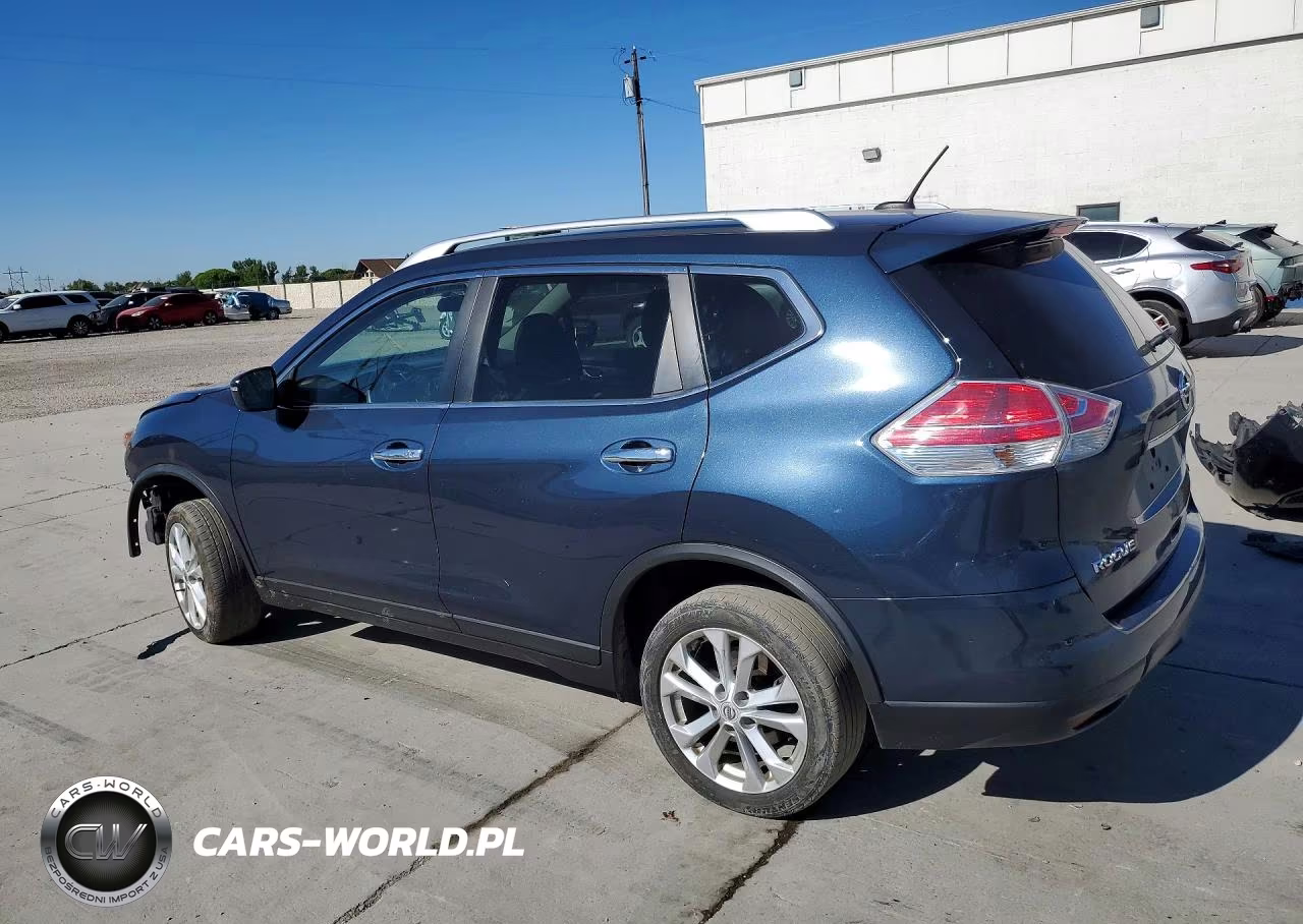 2015 Nissan Rogue Sv VIN:KNMAT2MV8FP565786 - 2