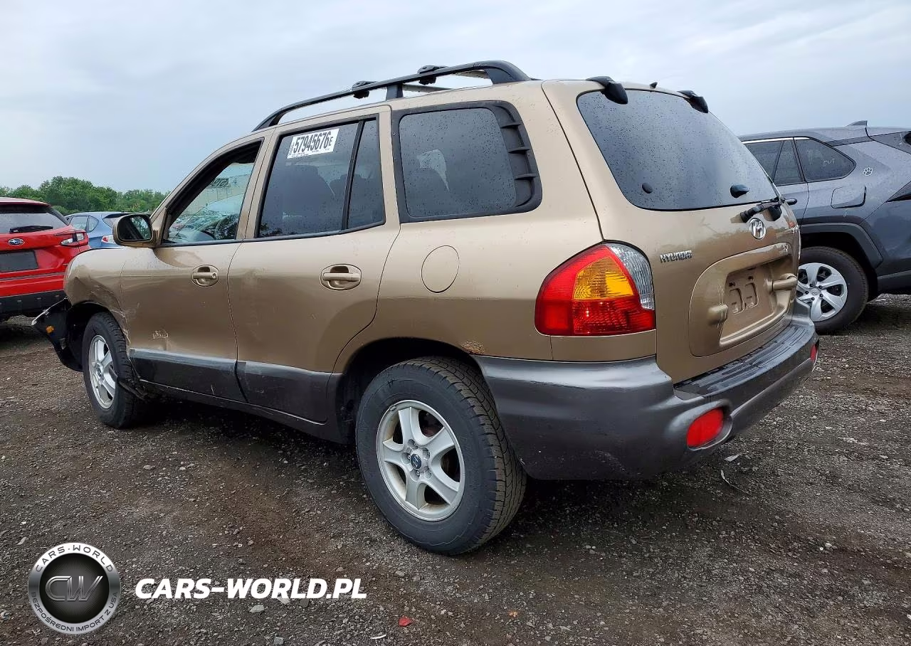 2004 Hyundai Santa Fe Gl VIN:KM8SB12B14U713197 - 2