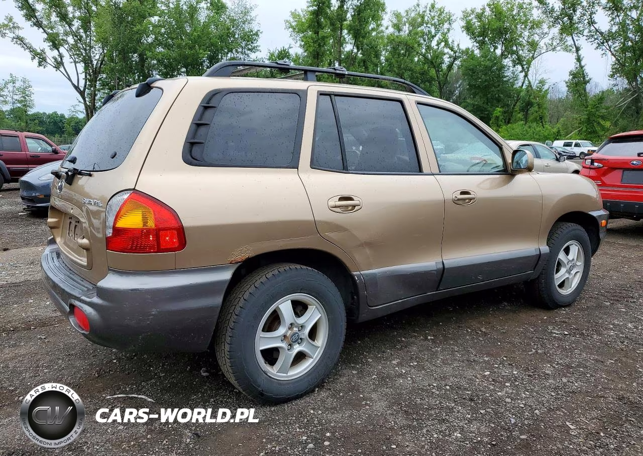 2004 Hyundai Santa Fe Gl VIN:KM8SB12B14U713197 - 3