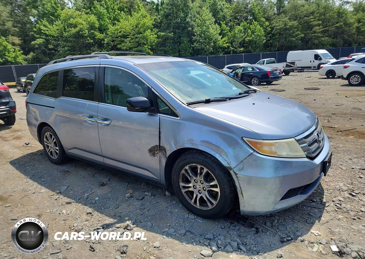 2011 Honda Odyssey Exl VIN:5FNRL5H60BB104027 - 4