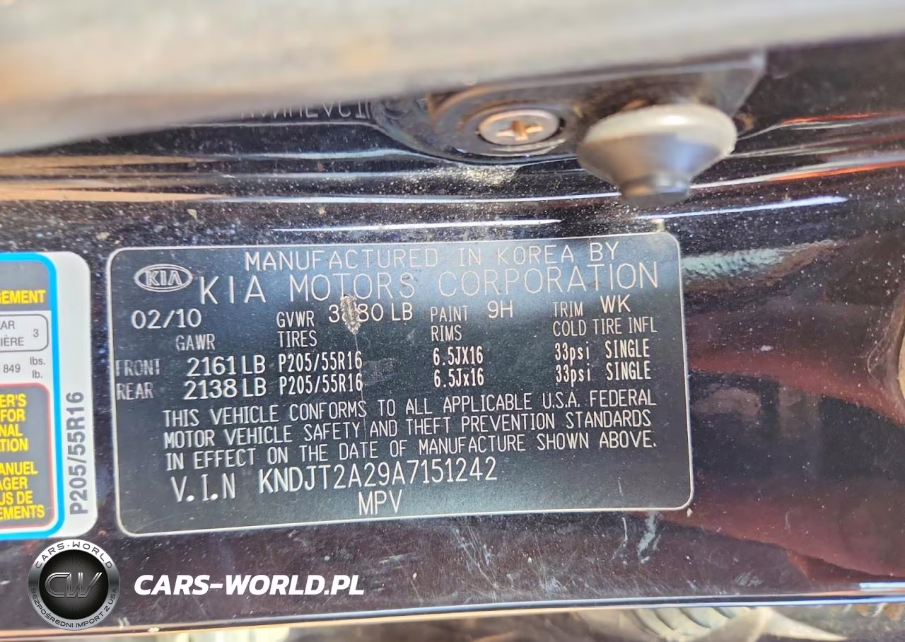 2010 Kia Soul + VIN:KNDJT2A29A7151242 - 13