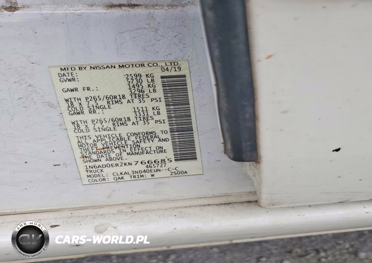 2019 Nissan Frontier Sl VIN:1N6AD0ER2KN766685 - 12