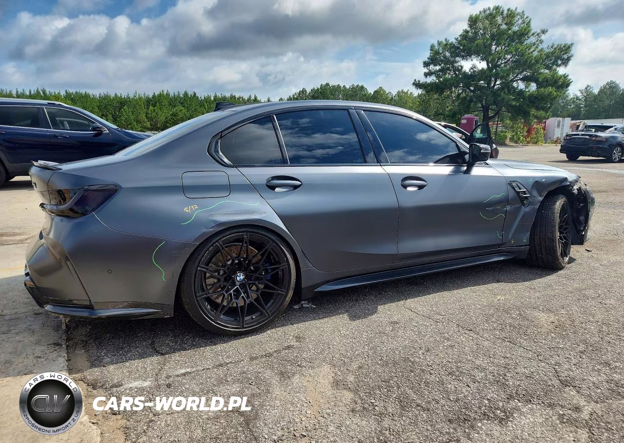 2022 BMW M3 Competition VIN:WBS33AY0XNFM20828 - 3