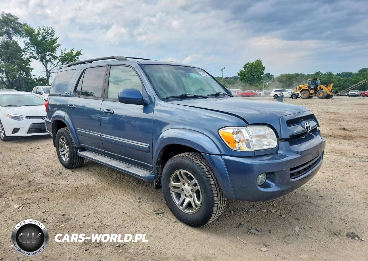2007 Toyota Sequoia Sr5 VIN:5TDBT44A17S282344 - 4