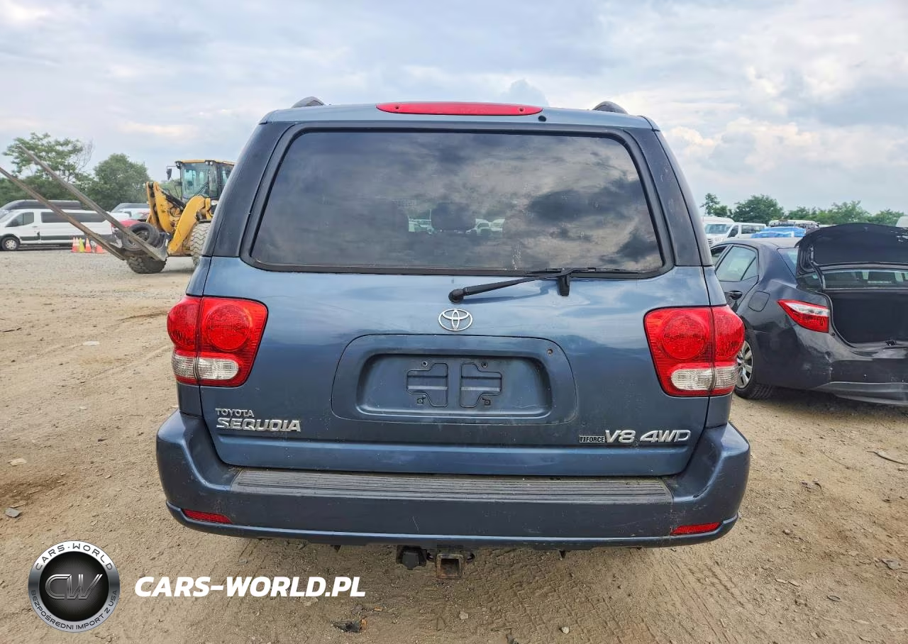 2007 Toyota Sequoia Sr5 VIN:5TDBT44A17S282344 - 6