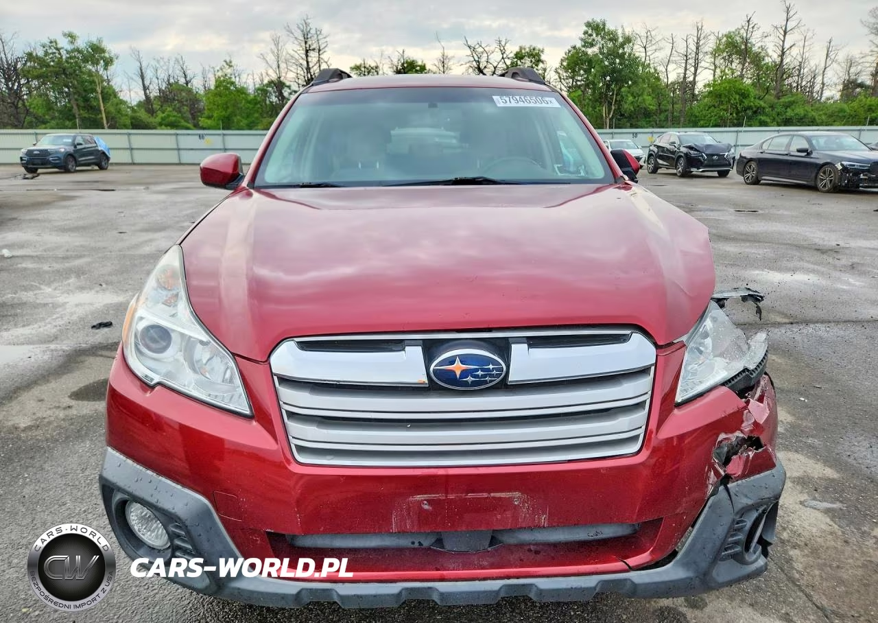 2014 Subaru Outback 2.5I Premium VIN:4S4BRBCC3E3240662 - 5
