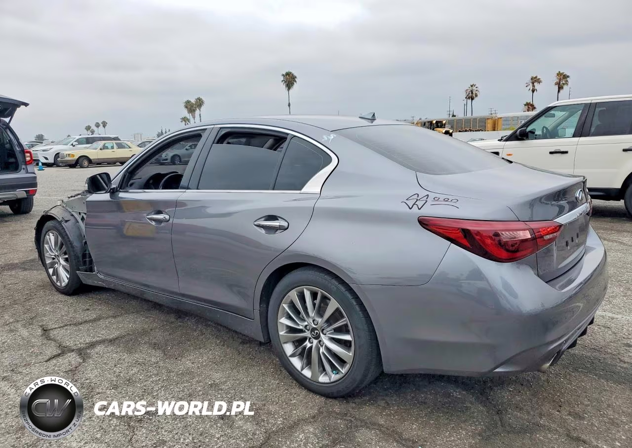 2019 Infiniti Q50 3.0T Luxe VIN:JN1EV7AP7KM541878 - 2